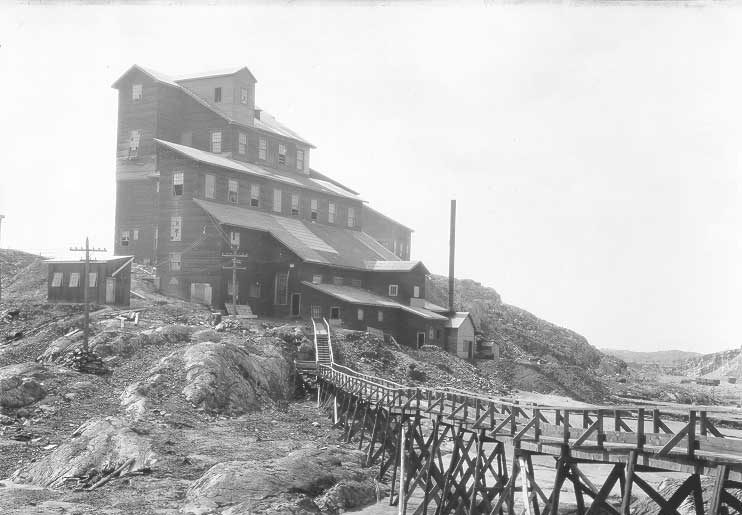 Mond Nickel Company, Coniston Mine, flotation plant