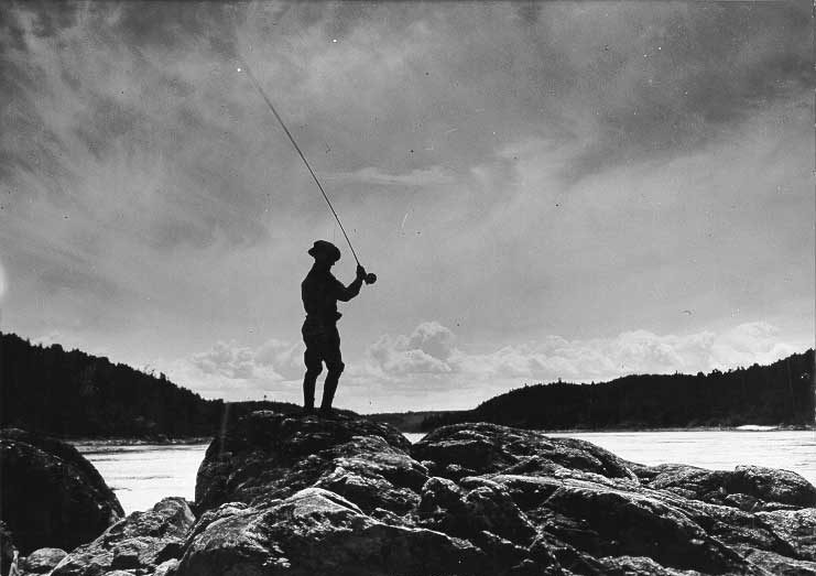 V.B. Gray`s ouananiche fishing trip, Grande-Décharge