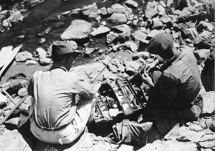 V.B. Gray`s ouananiche fishing trip, Grande-Décharge