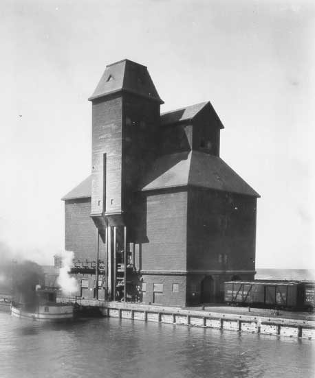 Early grain elevator