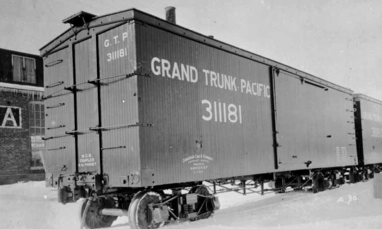 Grand Trunk Pacific boxcar