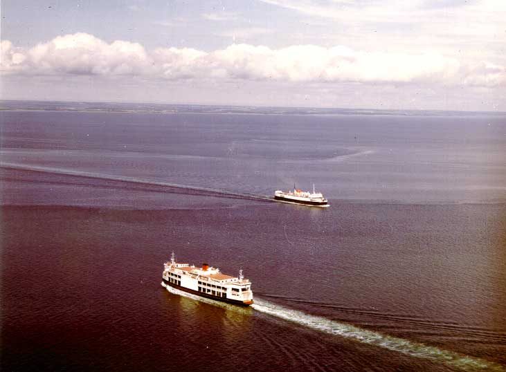 “Holiday Island” and “Abegweit” ferries