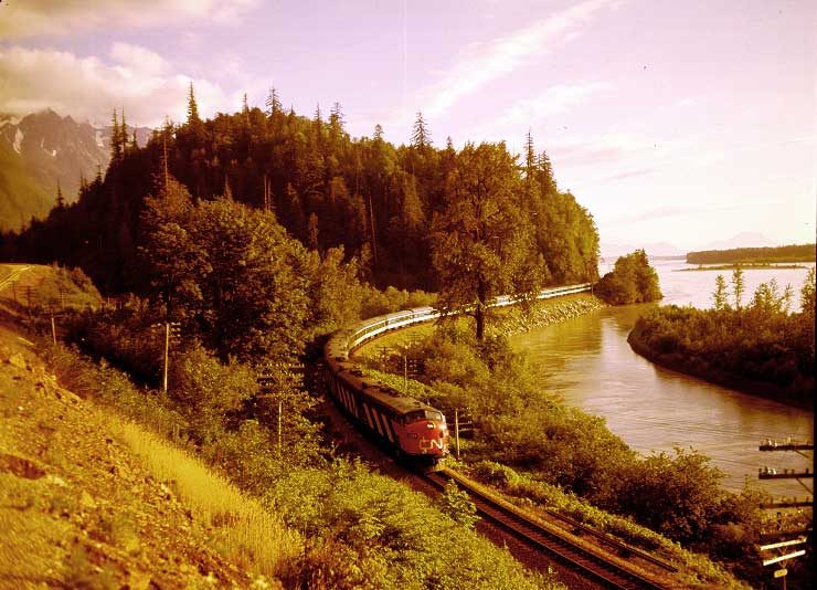 The Super Continental in the Fraser River Valley