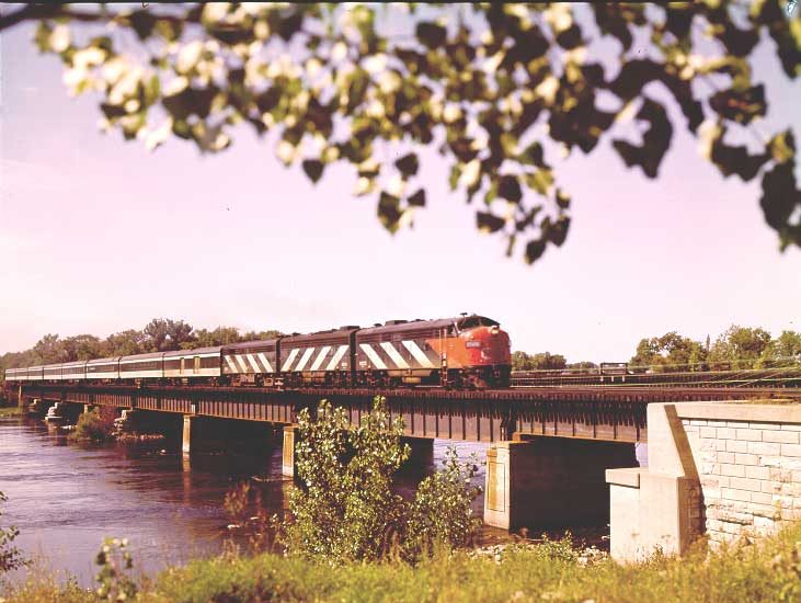 The Rapido en Route to Montreal from Toronto