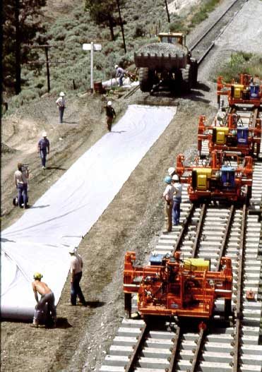 Installing the first concrete-tie switch in North America