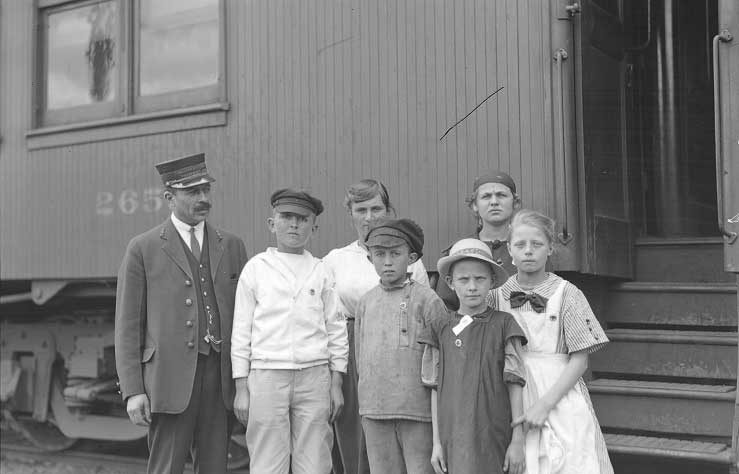 Russian immigrant children