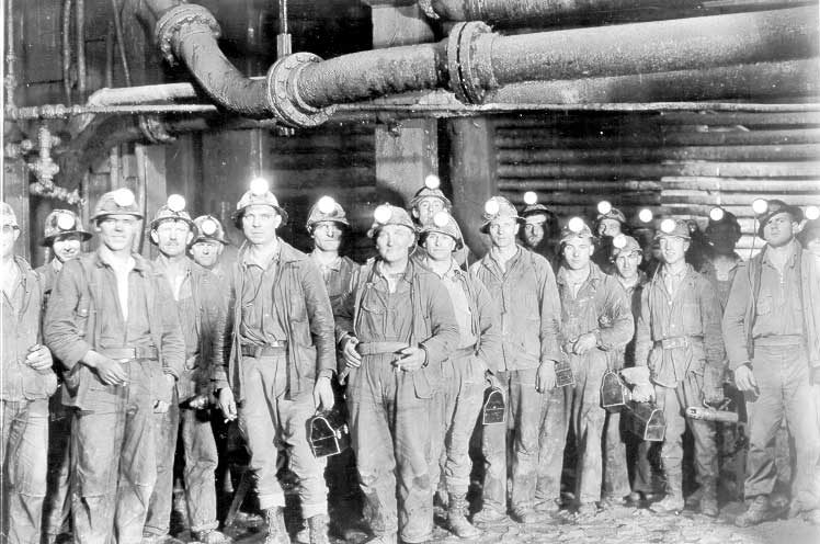 Group of miners, Mond Nickel Company