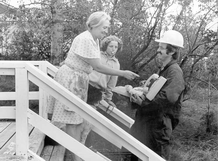 Installing telephone service