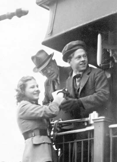Actor Mickey Rooney and Superintendent Clancy