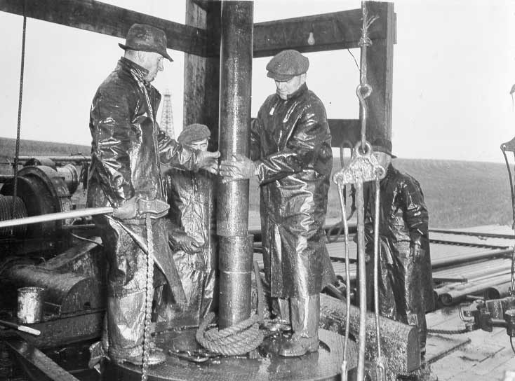 Cannar Oil Limited : casing being added to well no. 2