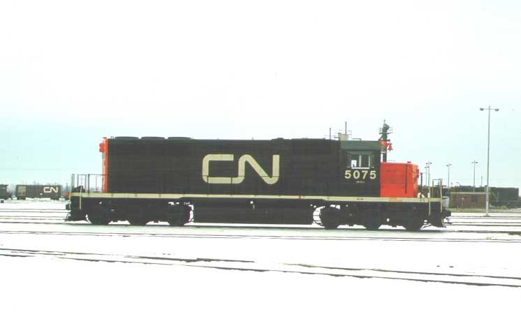 Diesel-electric locomotive no. 5075