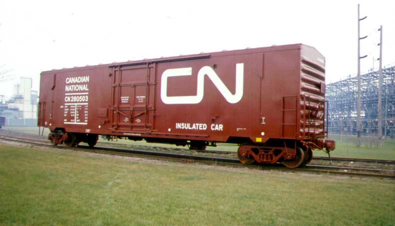Insulated box car no. 280503