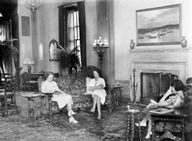 The Charlottetown Hotel sitting room
