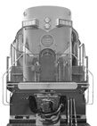 CN diesel-electric locomotive 1884, model RS-10, rear view