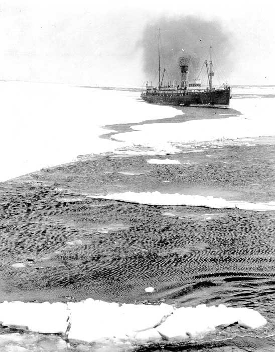 Ice-breaker on the Great Lakes
