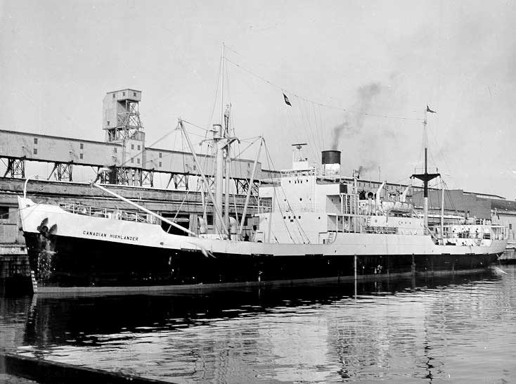 Cargo ship CNSS Canadian Highlander
