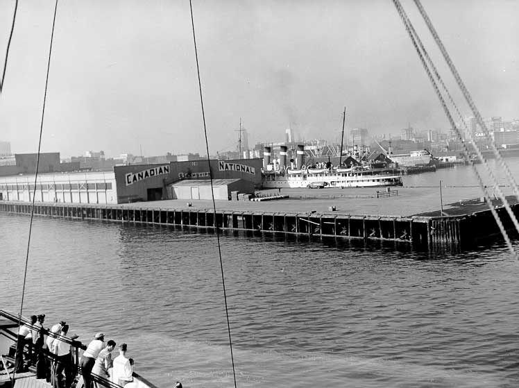 CNSS Vancouver dock