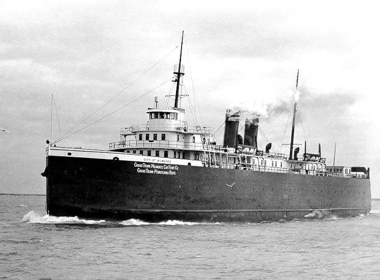 Train ferry SS City of Milwaukee