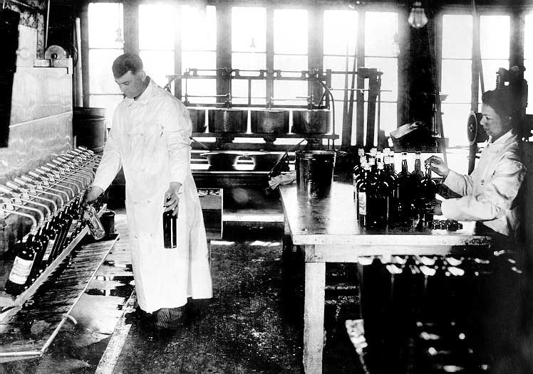 Using a bottling line to bottle maple syrup