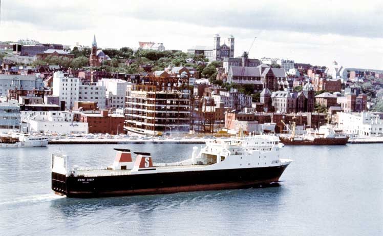 Roll-on/roll-off cargo ship MV Stena Sailor