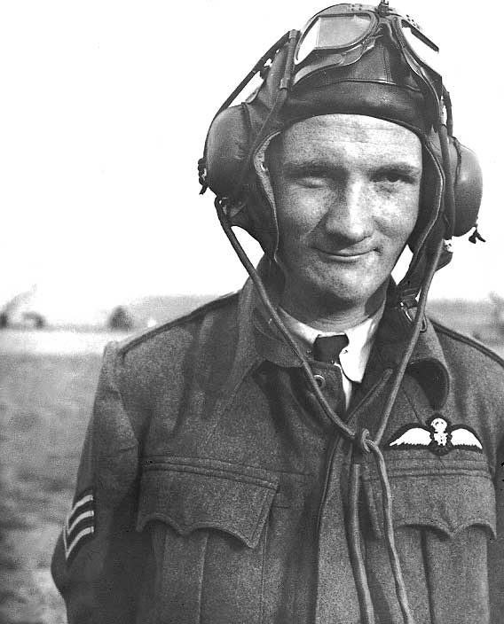 RCAF Fighter pilot Sergeant J.L. Liggett of Toronto