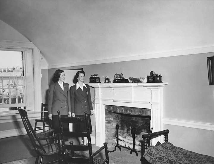 Restored officers quarters at Fort Henry