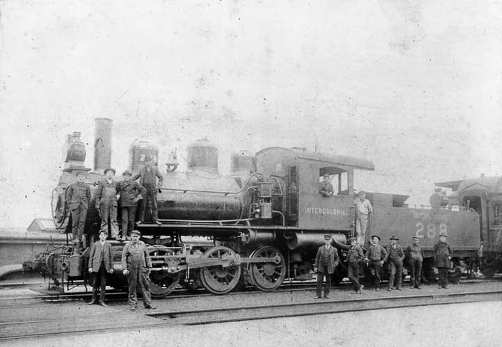 Intercolonial Railway steam locomotive no. 288
