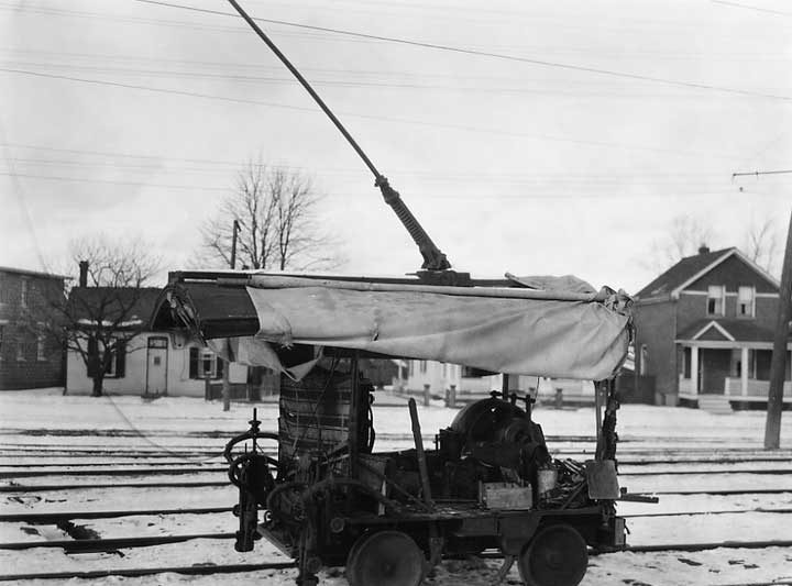 Electric section motor car no. 36
