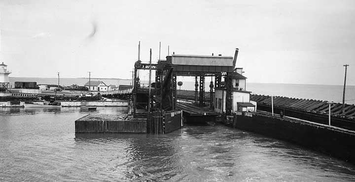 The Cape Tormentine ferry dock