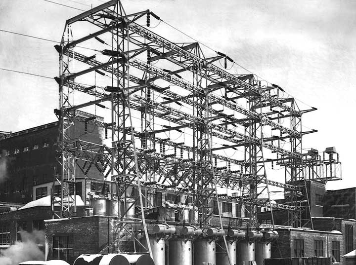 Electrical equipment at the International Paper Company's Dalhousie Mill