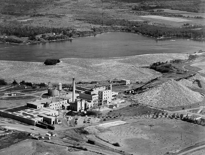 The Pine Falls Pulp and Paper Mill