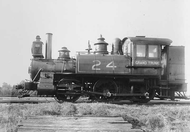 Grand Trunk Railway steam locomotive no. 24