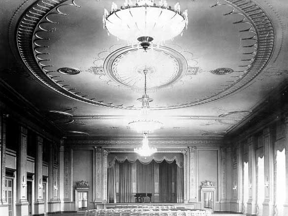 Hotel Vancouver ballroom