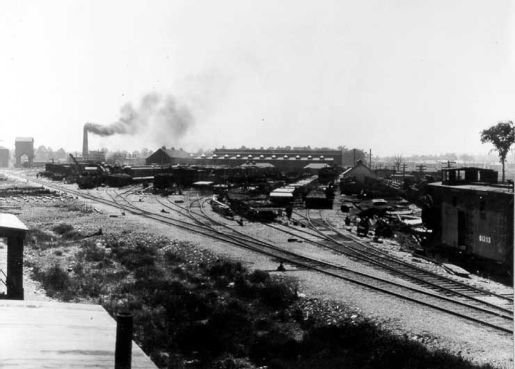 CNR locomotive and car shops, Leaside, Ont.