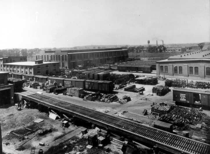CNR locomotive and car shops, Leaside, Ont.