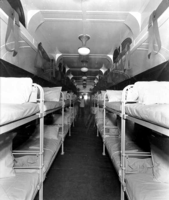 Hospital car for armed services
