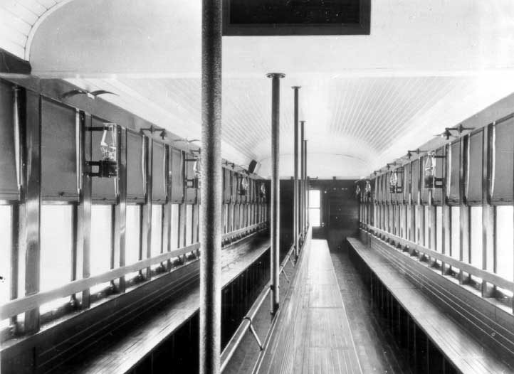 Workmen's coach converted from MTN observation car