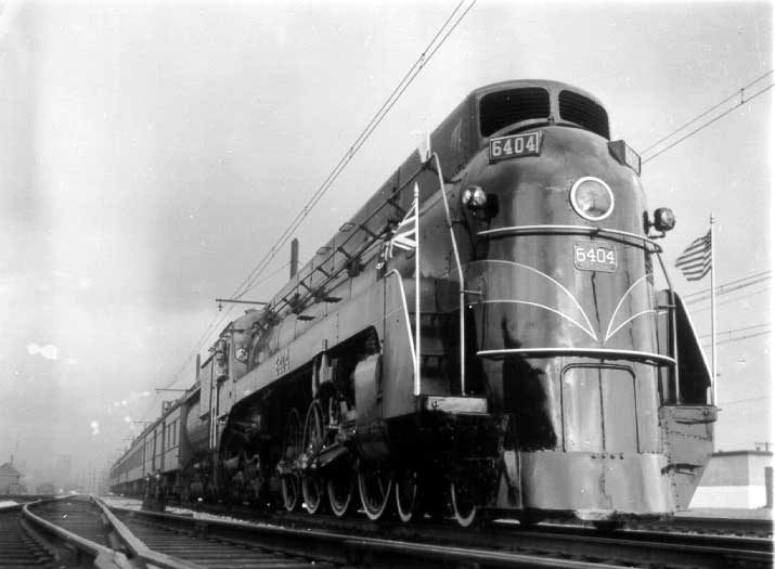 Special passenger train carrying President Roosevelt from Montreal to Ottawa