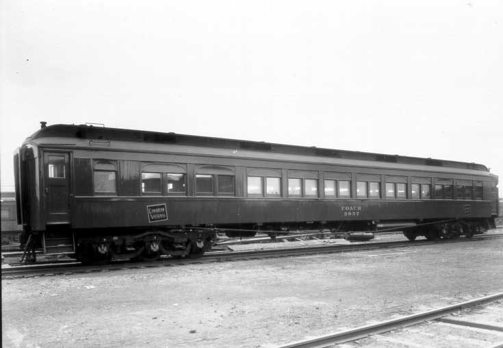 Exterior of passenger car #3857