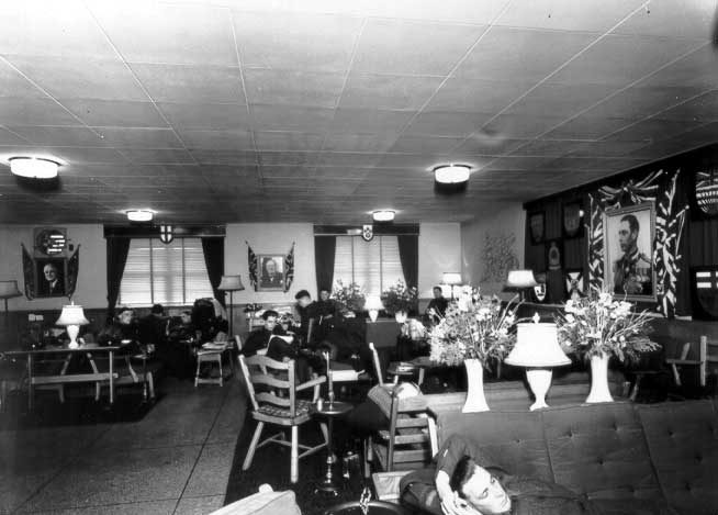 Legion room in Montreal's Central Station