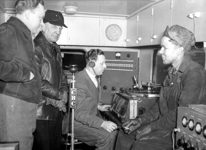 Special CBC radio broadcast from Mimico roundhouse