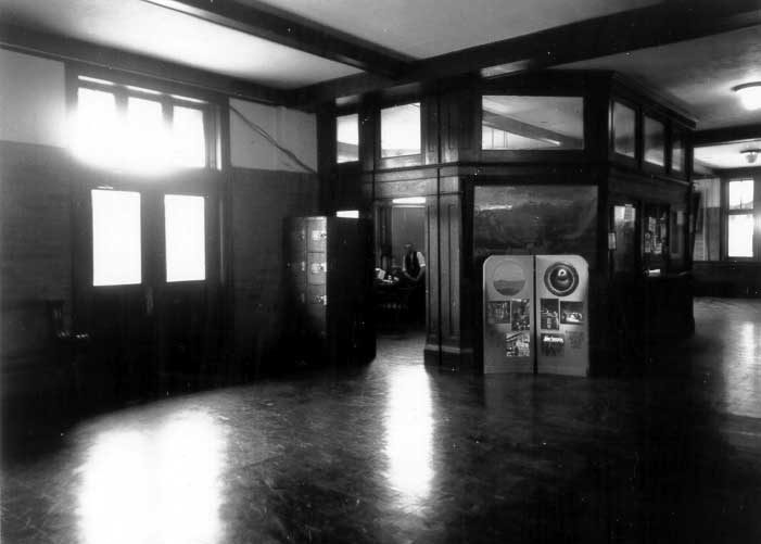 Interior view of Fredericton Station