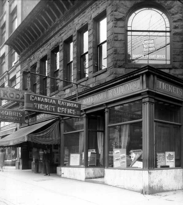 Vancouver CN ticket office