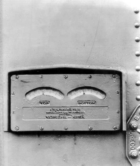 Liquidmeter of refrigerator car 209598