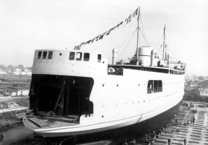 CNSS Abegweit prior to launch.
