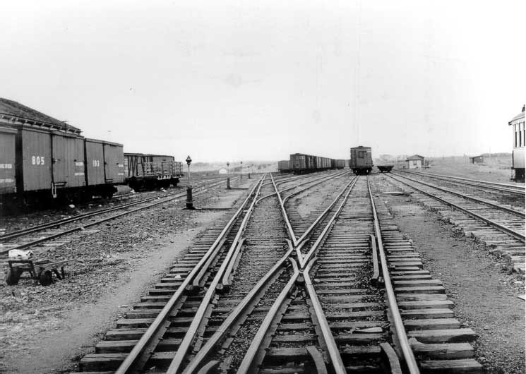 Ladder track at Borden, P.E.I.