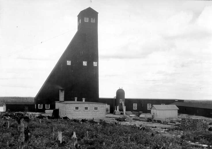 Main Shaft, Rouyn-Noranda Mine