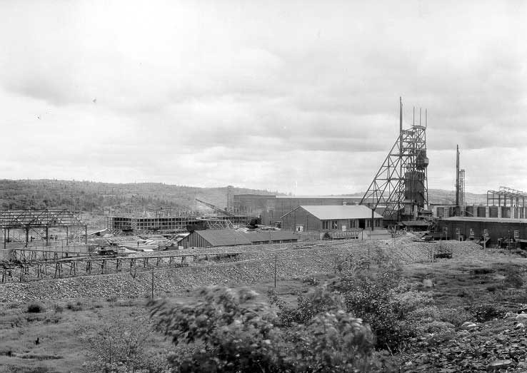 International Nickel Co. Mine under construction