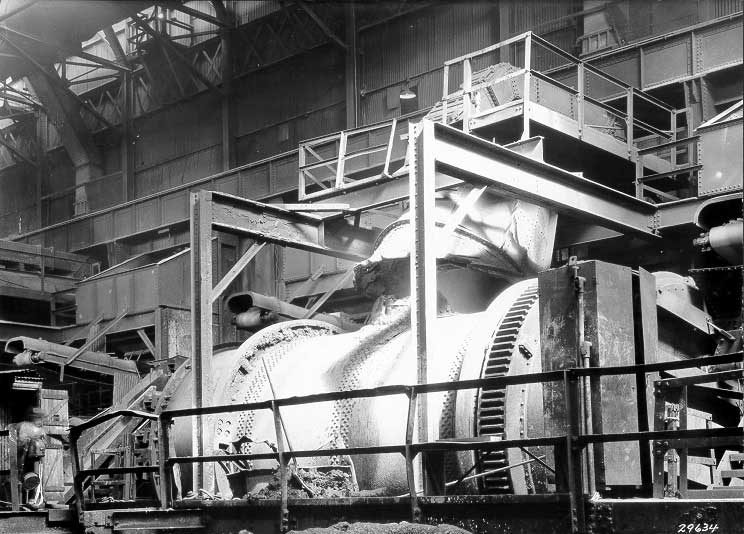 The rotary convertor at the Coniston Mine