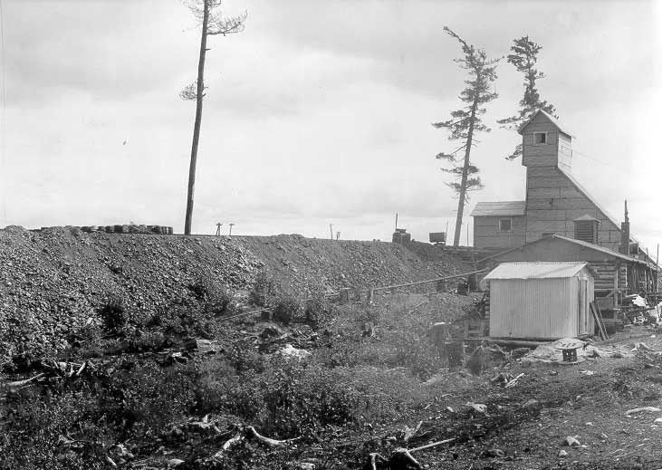 Rouyn-Noranda Mine under construction
